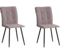 Стул TetChair Bari LT 2 шт, серый/черный