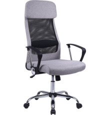 Офисное кресло Mio Tesoro Монте AF-C9769 светло-серый/черный