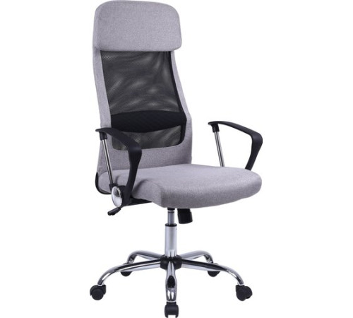 Офисное кресло Mio Tesoro Монте AF-C9769 светло-серый/черный