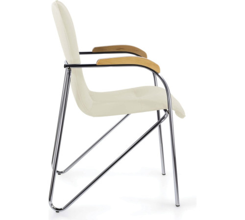 Офисный стул Brabix CF-103 532757 хром/бежевый