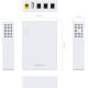 Источник бесперебойного питания Marsriva Smart Mini DC UPS KP3 белый