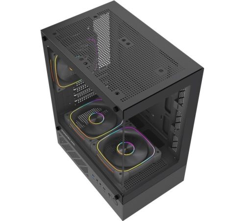 Корпус Powercase Vision Micro M1 ARGB CVMM1B-A3