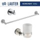 Набор аксессуаров для ванной Lauter 21SH72061 + 21SH72091 + 21SH70011 Chrome, 3 предмета
