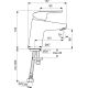 Смеситель Ideal Standard Ceraflex B1710AA