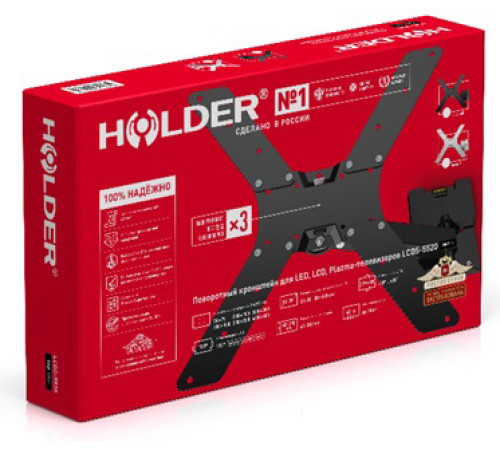 Кронштейн для телевизора Holder LCD-5520 черный