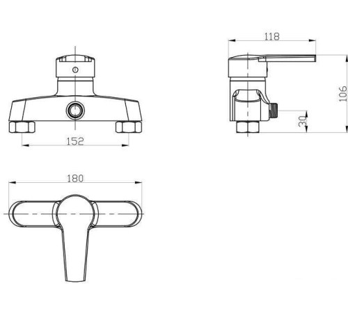Смеситель РМС SL50-003