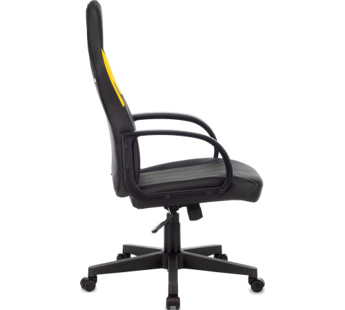 Кресло Zombie Runner черный/желтый