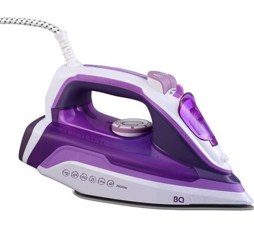 Утюг BQ SI1002 белый/фиолетовый