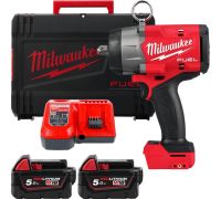 Гайковерт Milwaukee M18 FUEL M18FHIW2P12-502X 4933492786 с 2-мя АКБ, кейс