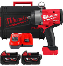 Гайковерт Milwaukee M18 FUEL M18FHIW2P12-502X 4933492786 с 2-мя АКБ, кейс