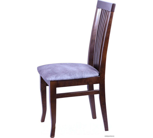 Стул Ельская мебельная фабрика МДК-99 береза Е-50/кашемир серый