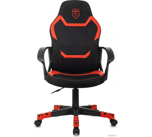Игровое геймерское кресло Zombie 100 черный/красный