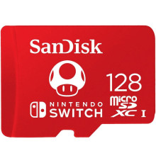 Карта памяти SanDisk Nintendo Switch Licensed Card Super Mario Edition microSDXC 128GB SDSQXAO-128G-GN3ZN