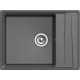 Кухонная мойка GranFest GF-LV-660L графит
