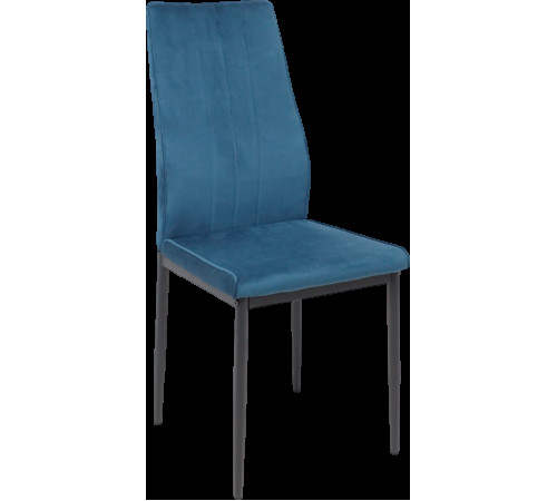 Стул AksHome Oreo синий велюр HLR-63/черный