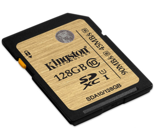 Карта памяти Kingston Ultimate SDHC 128GB SDA10/128GB