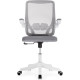 Офисное кресло Woodville Salem серый/белый