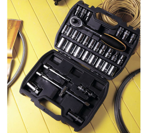 Набор трещотка с головками Deli DL1032 32 предмета