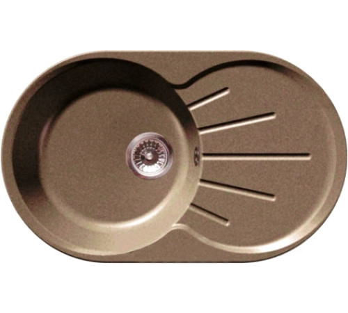 Кухонная мойка GranFest GF-R750L терракот