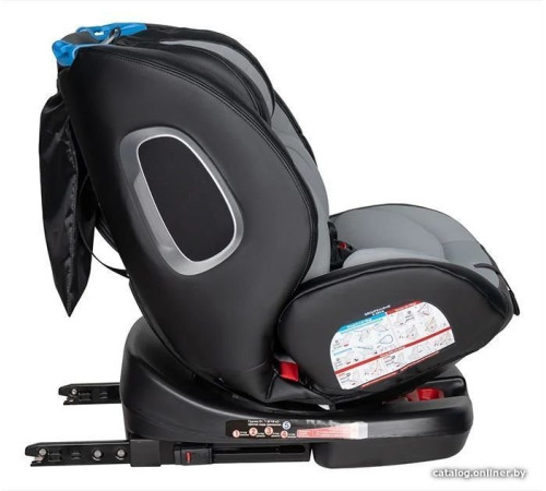 Детское автокресло Farfello YB102A2 серый/экокожа