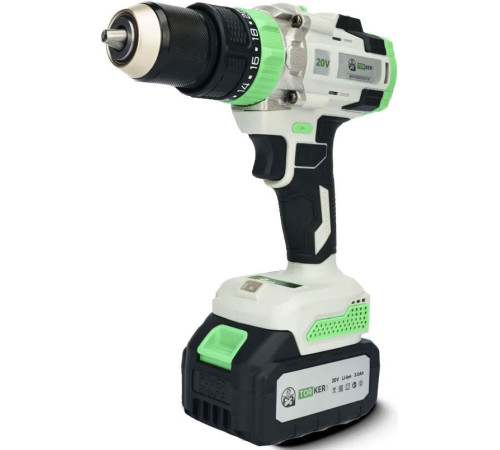 Дрель-шуруповерт Torker MA20-6 с 2-мя АКБ, кейс, оснастка