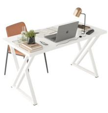 Стол Домус Гранд 12.016.401.01 белый/металл белый