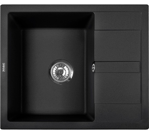 Кухонная мойка ZorG Apollo 58 черный опал