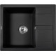 Кухонная мойка ZorG Apollo 58 черный опал