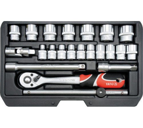 Универсальный набор инструментов Yato YT-38561 22 предмета