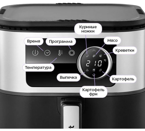 Аэрогриль аэрофритюрница Kitfort KT-8127