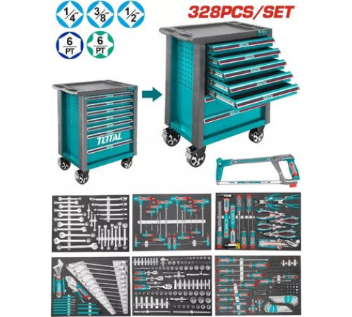 Тележка инструментальная Total THPTCS73281