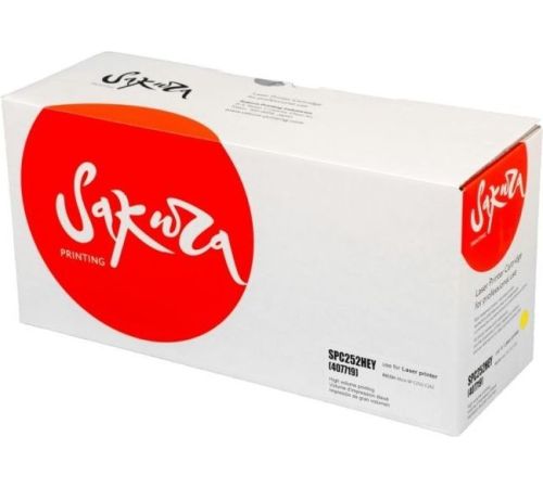 Картридж Sakura Printing SASPC252HEY аналог Ricoh SP C252HE Y