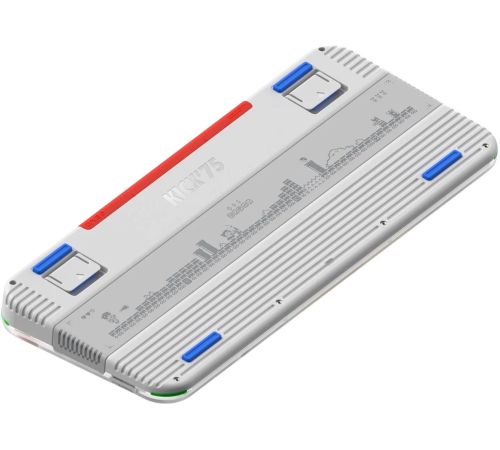 Клавиатура NuPhy Kick75 Silver Nano