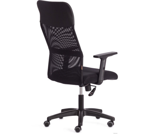 Офисное кресло TetChair Practic Plt кожзам/ткань черный