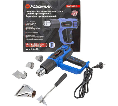 Промышленный фен FORSAGE F-HG65-2000LED