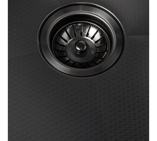 Кухонная мойка ARFEKA ECO AR 450*500 BLACK PVD NANO DECOR
