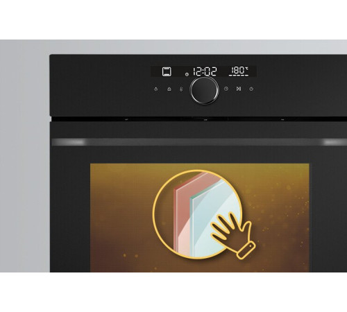 Электрический духовой шкаф MAUNFELD EOEH7613B Matt