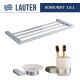 Набор аксессуаров для ванной Lauter 21SH1061 + 21SH1051 + 21SH1151 Chrome, 3 предмета