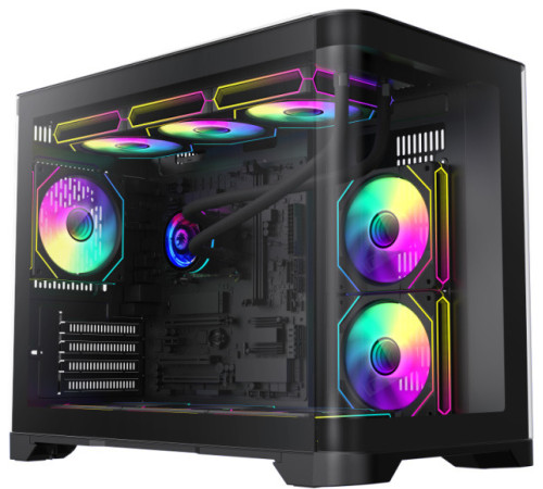 Корпус GameMax HYPE-M BK черный