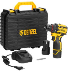 Дрель-шуруповерт Denzel CDH-BL-12 с 1-им АКБ, кейс