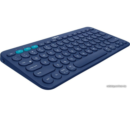 Клавиатура Logitech Multi-Device K380 Bluetooth 920-007591 синий