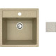 Кухонная мойка БелЭворс Rio темно-бежевый, без сифона