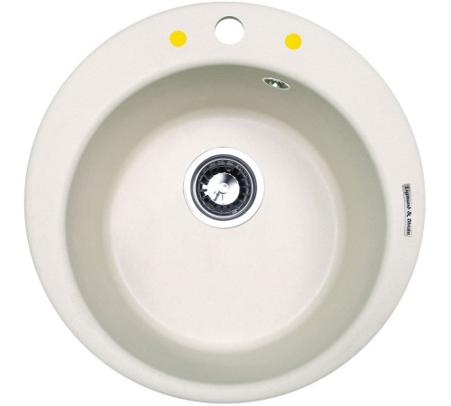 Кухонная мойка Zigmund & Shtain Kreis 480 индийская ваниль