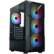 Корпус XASTRA A304 4FRGB черный