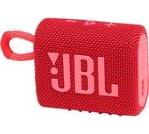 Беспроводная колонка JBL Go 3 красный