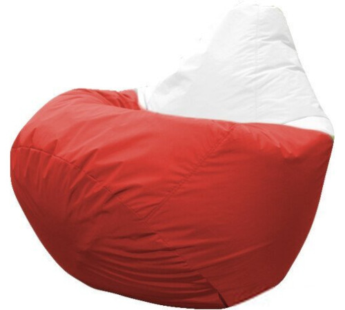 Кресло-мешок Flagman Груша Клубничка Г2.1-433 красный/белый