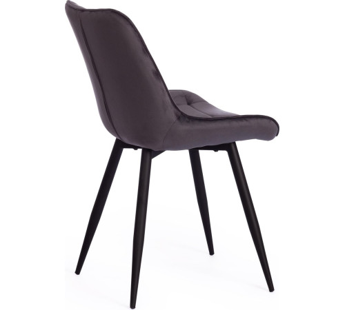 Стул TetChair Abruzzo металл/велюр серый вельвет HLR-21
