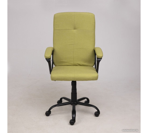 Офисное кресло AksHome Mark Chrome ткань, светло-зеленый