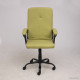 Офисное кресло AksHome Mark Chrome ткань, светло-зеленый