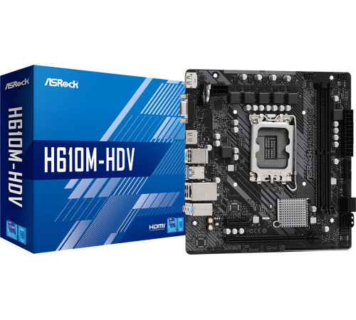 Материнская плата ASRock H610M-HDV